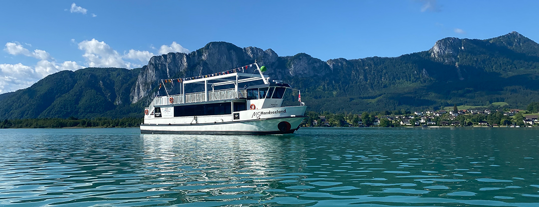 Schifffahrt Mondsee - die MS Mondseeland