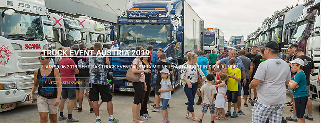 Österreichs größtes Trucker-Festival – das Truck Event Austria in Wels