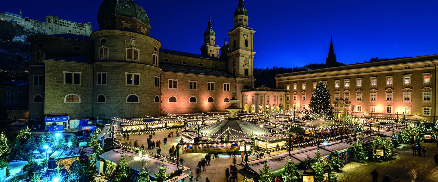 Christkindlmarkt Salzburg & Hellbrunn - Österreich / Salzburg