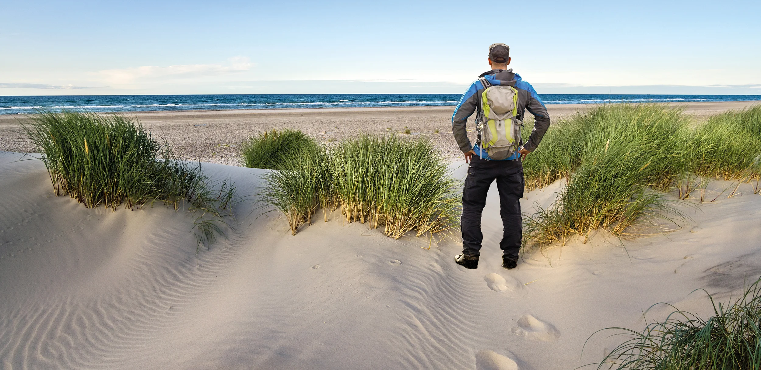 Wandern mit Meeresbrise, die Ostsee im Blick