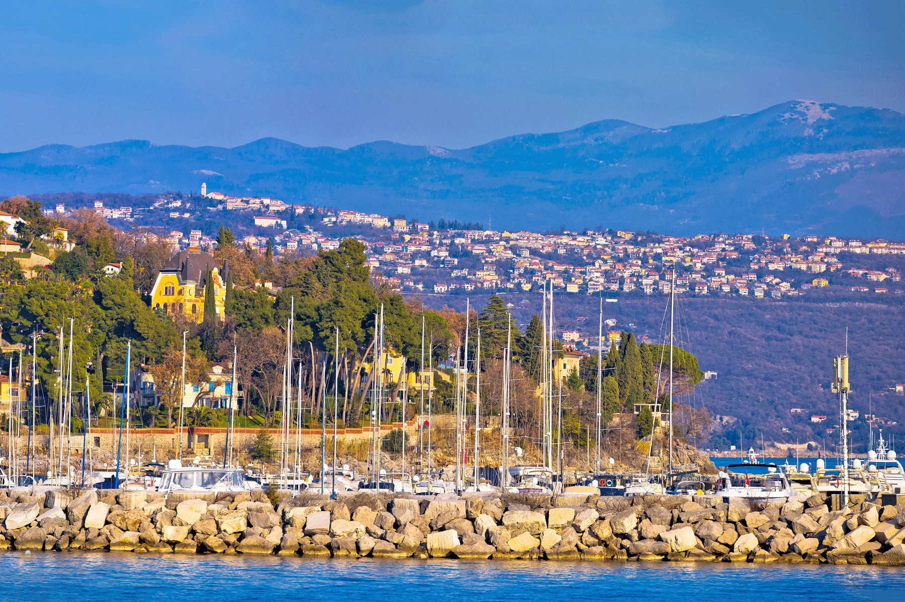 Erholung in der Osterwoche in Opatija