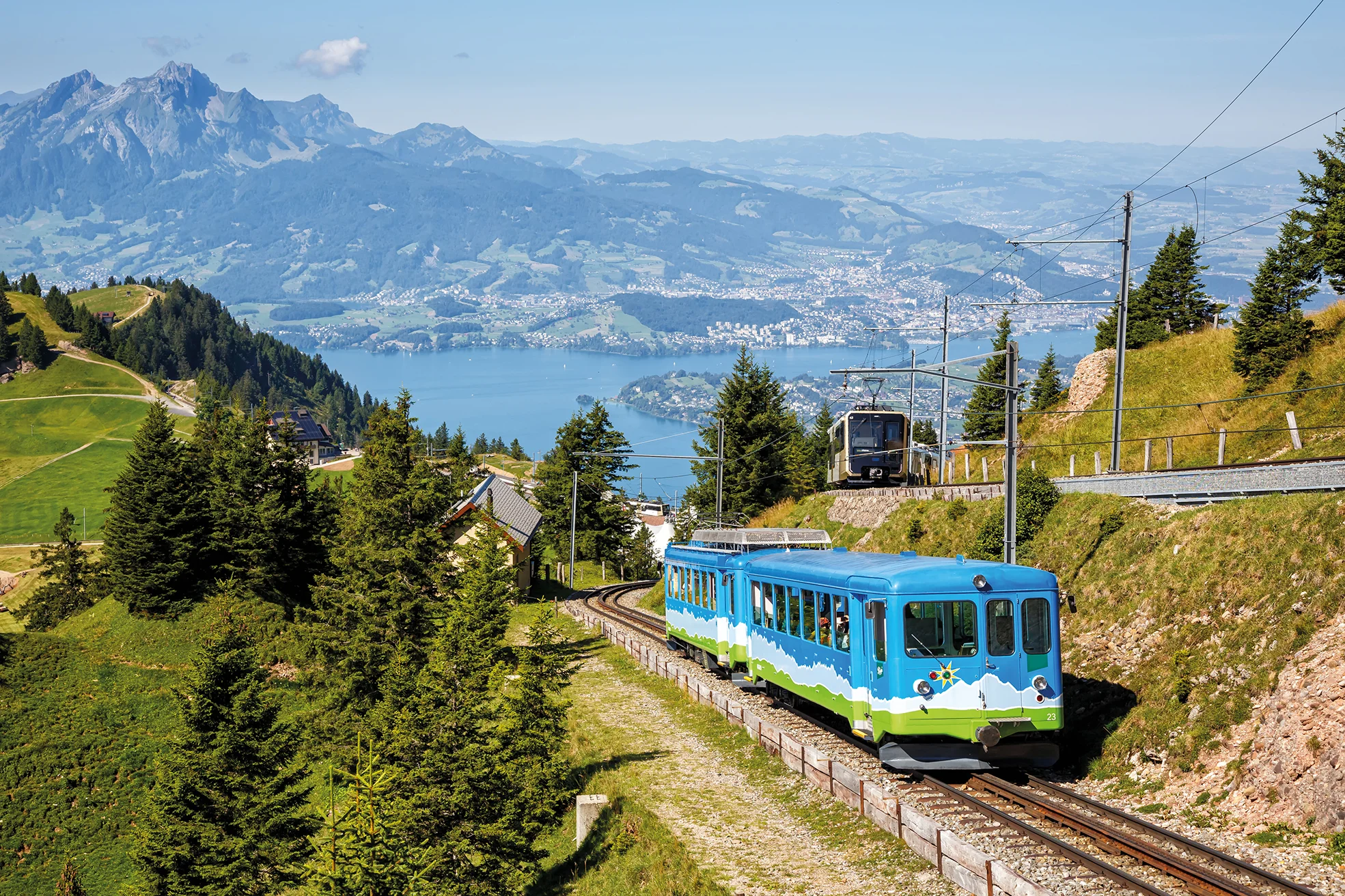 Fonduefahrt in der Rigibahn