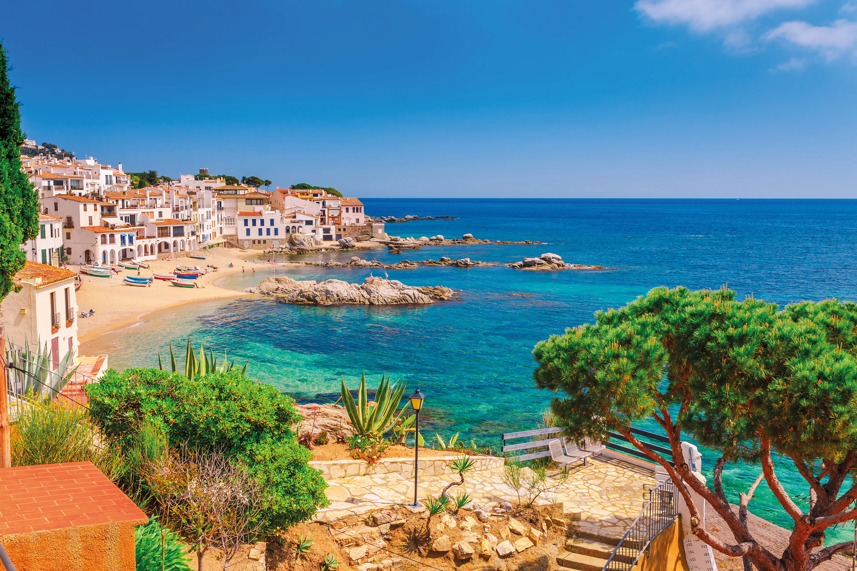 Die Costa Brava die "Wilde Küste" der Katalanen